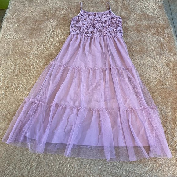 Lilt Lavender Kids Dress Size 8 - Picture 5 of 10